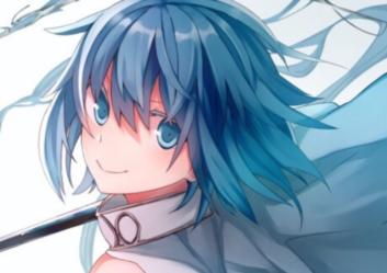 Sayaka Miki from Madoka Magica. Art by momonote.